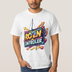 レトロゲーマーコントローラはっきりしたー用ゲーム Tシャツ