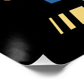 レトロゲーマーコントローラビデオゲーム ポスター (コーナー)