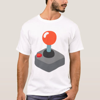 レトロゲーマージョイスティック Tシャツ