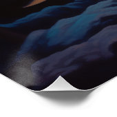 レトロゲーマーネコ | 8ビットピクセルアートゲーム ポスター (コーナー)