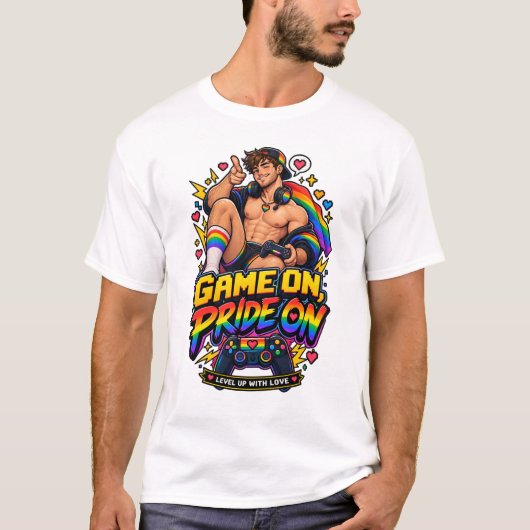 レトロゲーマー面白グッズ Tシャツ (正面)