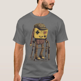 レトロゲーマー おもしろ 80年代 90年代 ビデオゲーム 古参ゲーマー Tシャツ