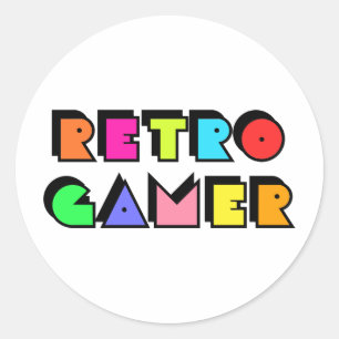 レトロゲーマー ラウンドシール