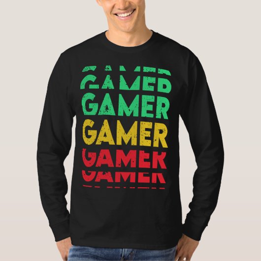 レトロゲーマー Tシャツ (正面)