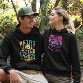 レトロゲームが大好きな女遊の子 パーカ