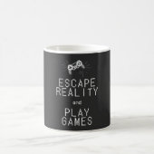 レトロゲームで現実逃避 コーヒーマグカップ (中央)