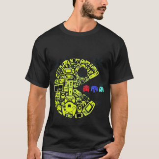 レトロゲームのクリスマスリース Tシャツ