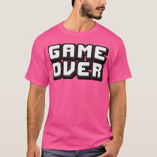 レトロゲームオーバー Pielアート レトロ Tシャツ