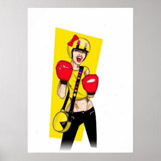 レトロゲームガール ポスター