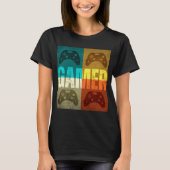レトロゲームコントローラーTシャツ Tシャツ (正面)