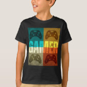 レトロゲームコントローラーTシャツ Tシャツ (正面)