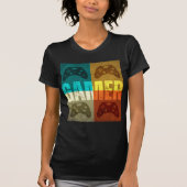 レトロゲームコントローラーTシャツ Tシャツ (正面)