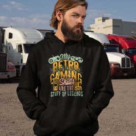 レトロゲームスキル物の伝説 – ゲーマー パーカ