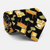 レトロゲームパターン ネクタイ (ロール)