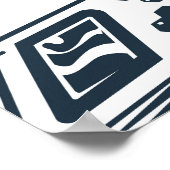 レトロゲームヴィンテージパターン。 ポスター (角)