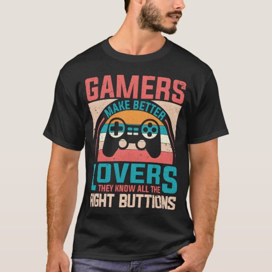 レトロゲーム女子 Tシャツ (正面)