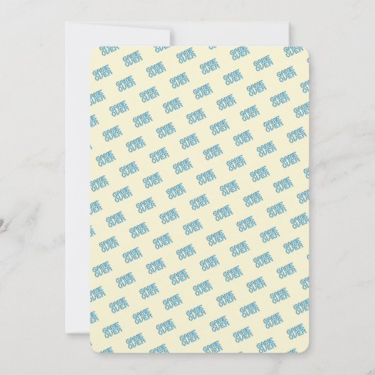 レトロゲーム好きの楽しいカップルが結婚しました 🎮 招待状 (裏面)