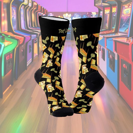 レトロゲーム柄ソックス ソックス