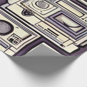 レトロゲーム機 ラッピングペーパー (角)