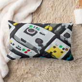 レトロゲーム機 ランバークッション (ブランケット)