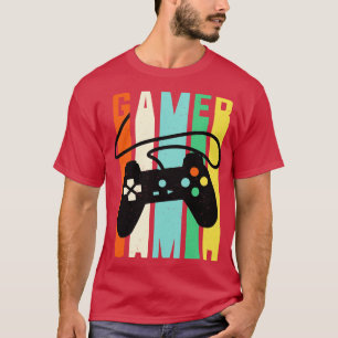 レトロゲーム用コンソールコントローラー Tシャツ
