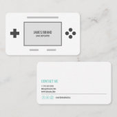 レトロゲーム開発者 名刺 (正面/裏面)