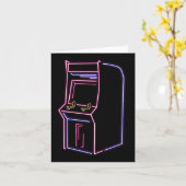 レトロゲーム アーケード ゲーム機 ビンテージ 80年代 90年代 レトロ カード (黄色い花)