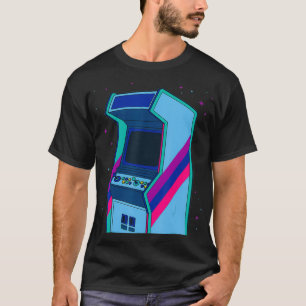 レトロゲーム アーケード マシン クラシック コンソール Tシャツ