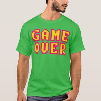 レトロゲーム ゲームオーバー ヴィンテージ パイルス ヴィンテージ Tシャツ