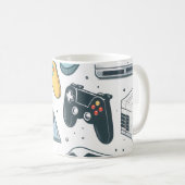 レトロゲーム コーヒーマグカップ (正面右)