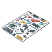 レトロゲーム ノートブック (左側)