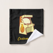 レトロゲーム バスタオルセット (ウォッシュタオル)