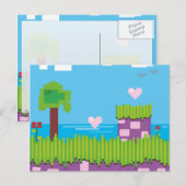 レトロゲーム ポストカード (正面/裏面)