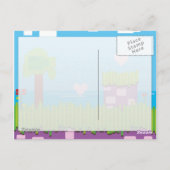 レトロゲーム ポストカード (裏面)