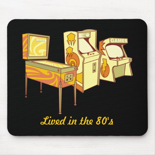 レトロゲーム マウスパッド (正面)