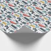 レトロゲーム ラッピングペーパー (角)