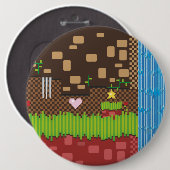 レトロゲーム 缶バッジ (正面&裏面)