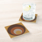 レトロコインスパイアアスター ガラスコースター (アングル)