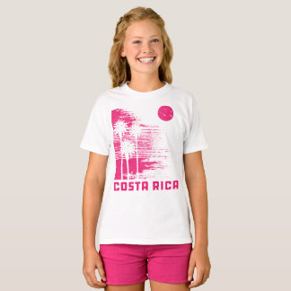 レトロコスタリカビーチサーフィン波ヴィンテージ Tシャツ