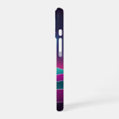 レトロコズミックヒルズ iPhone 16ケース (左側面)