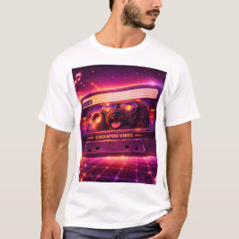 レトロコッカプー ビブスTシャツ 80年代カセット Tシャツ