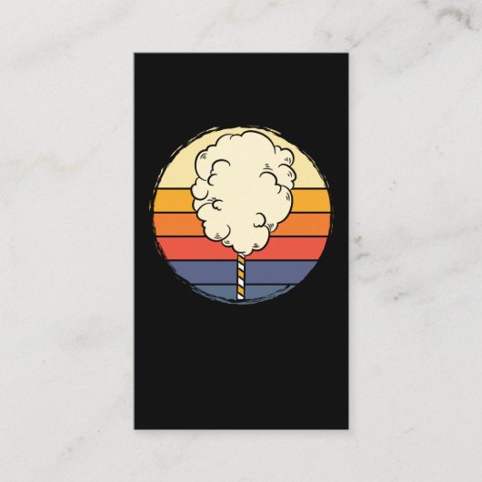 レトロコットンキャンディカーニバルボーイズガールズ 名刺 (正面)