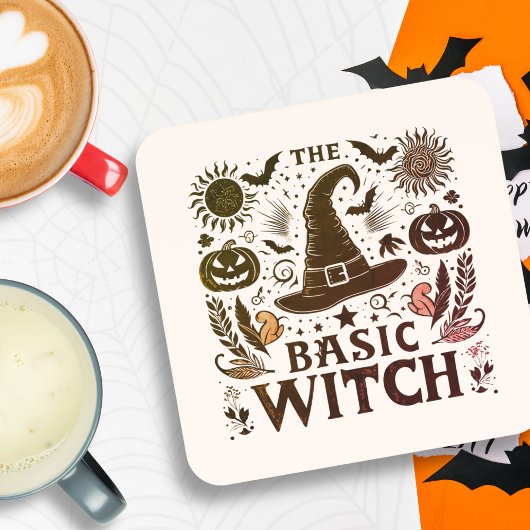 レトロコテージコアハロウィーンのカボチャのちょうちんハロウィーンテーマ コースター