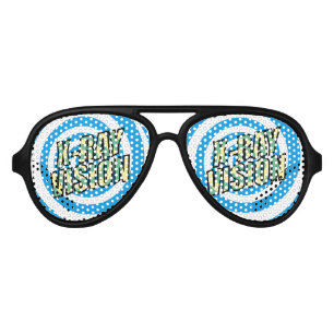 レトロコミックブック X線視力メガネ アビエーターサングラス