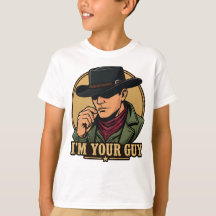 レトロコミックブラックハットコウボーイ I'm Your Guy