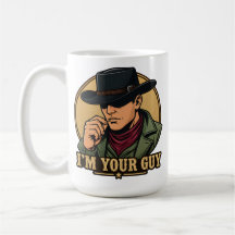 レトロコミック ブラックハットカウボーイ I'm Your Guy