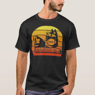 レトロコミッショナーファンタジーサッカー委員会Vi Tシャツ