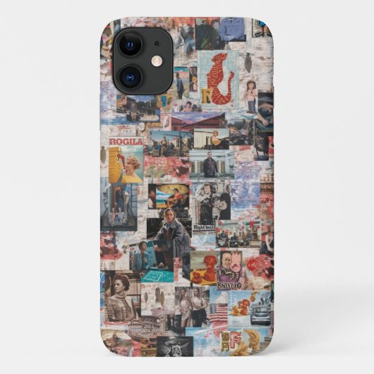 レトロコラージアートモバイルケース Case-Mate iPhoneケース (裏面)