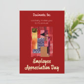 レトロコラージュ 招待状 (スタンド正面)