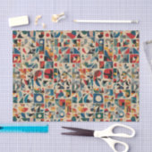 レトロコラージュ 薄葉紙 (クラフト)